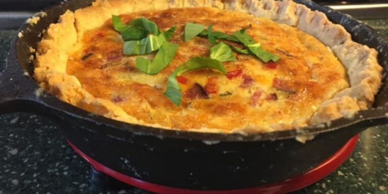 Cast Iron Quiche