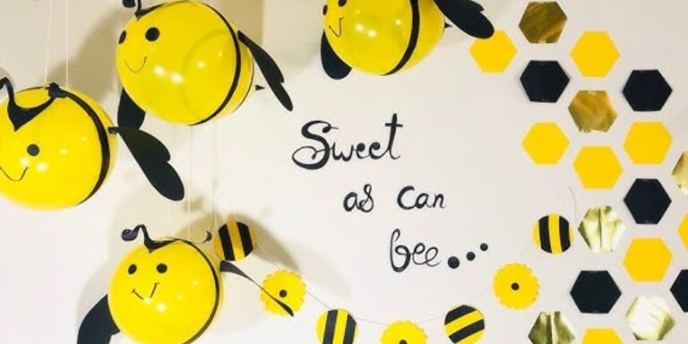 bee-theme birthday party