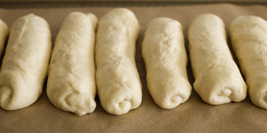how to shape the dough buns