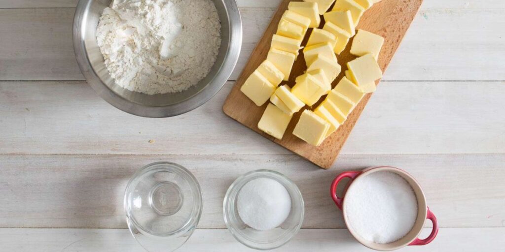 making the classic pie dough