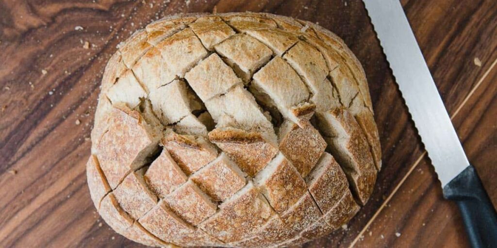 How to Make Sourdough Pull Apart Garlic Cheese Bread Recipe