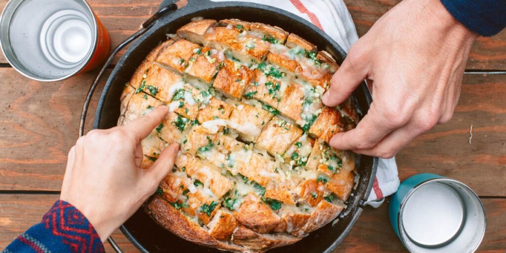 how to bake sourdough pull apart bread