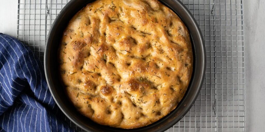 how to bake the focaccia bread