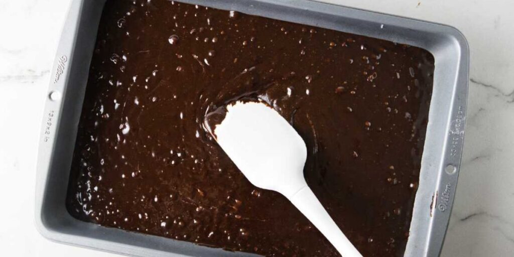 how to bake the sourdough brownies