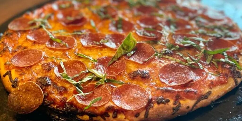 how to bake the sourdough pizza dough recipe