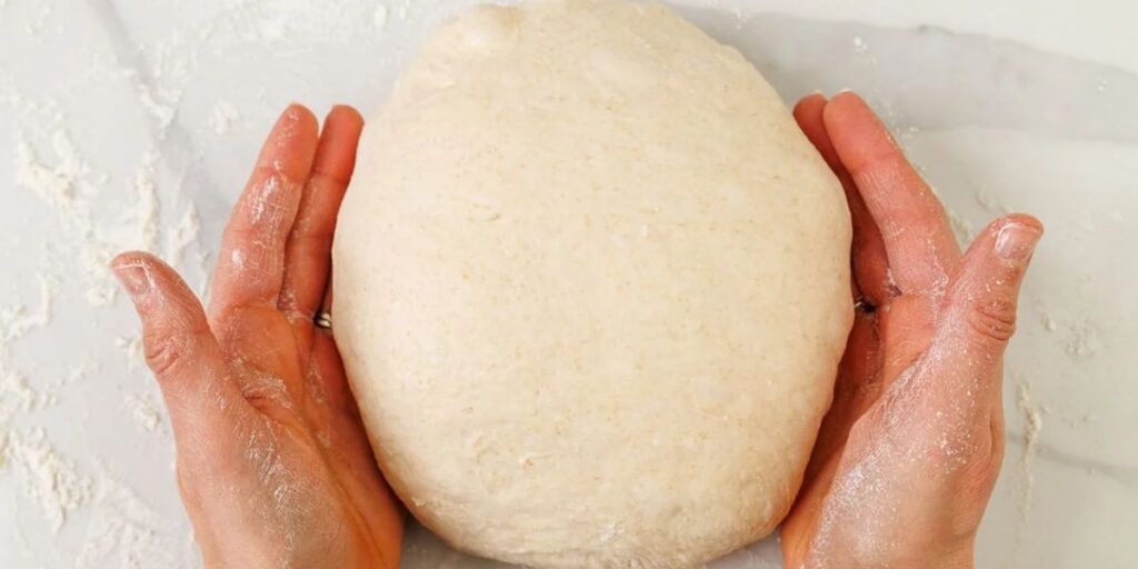 how to make the ball shape dough 