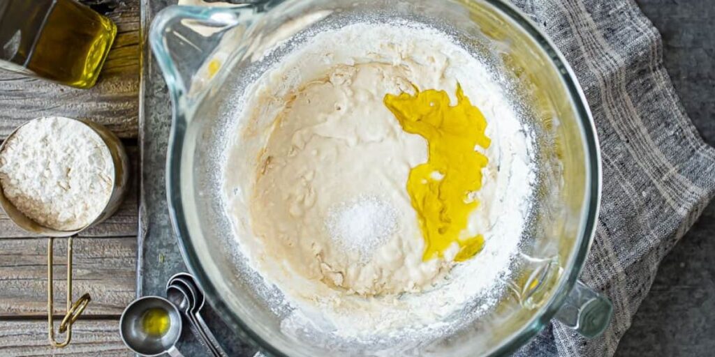 how to make the dough for sourdough pizza dough recipe