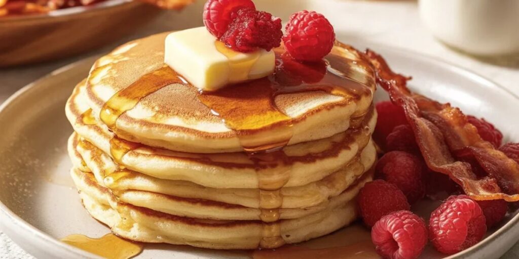 how to serve the sourdough pancake recipe