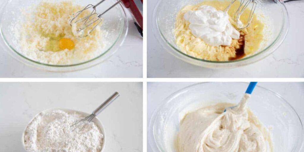 mix the ingredients for Streusel Topping