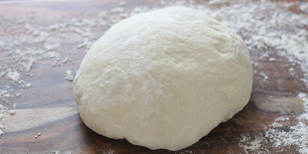 spread the dough over your inclusions